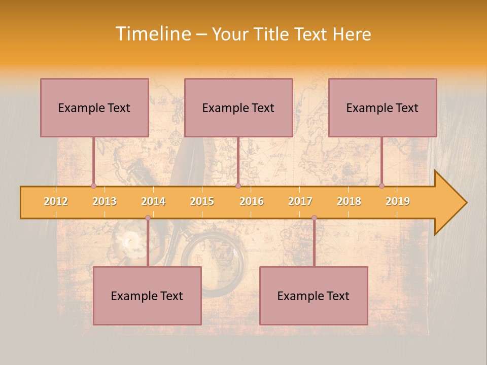 Canvas Nautical Tool PowerPoint Template