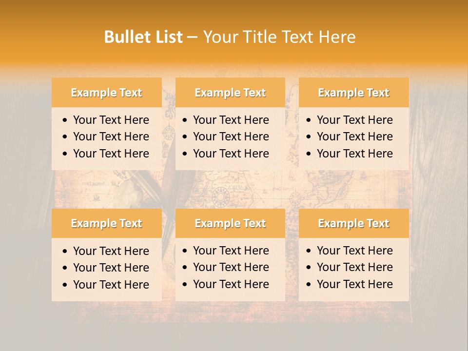 Canvas Nautical Tool PowerPoint Template