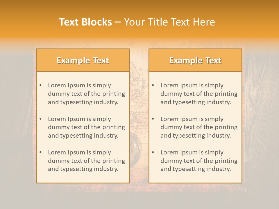 Canvas Nautical Tool PowerPoint Template