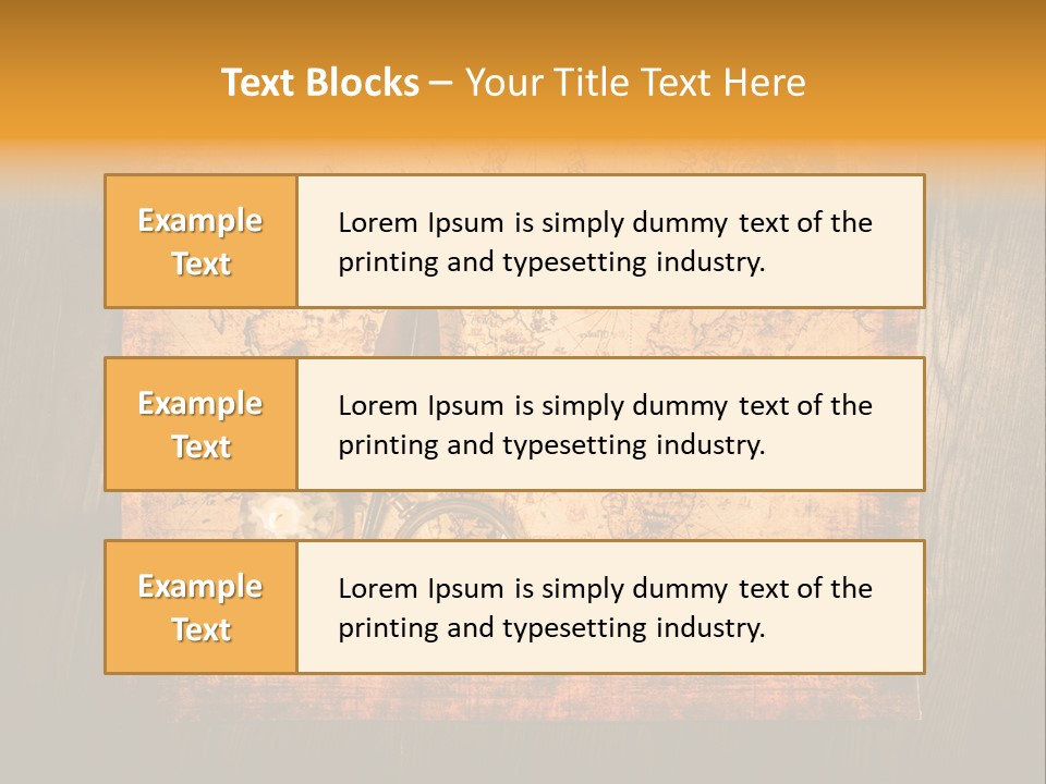 Canvas Nautical Tool PowerPoint Template