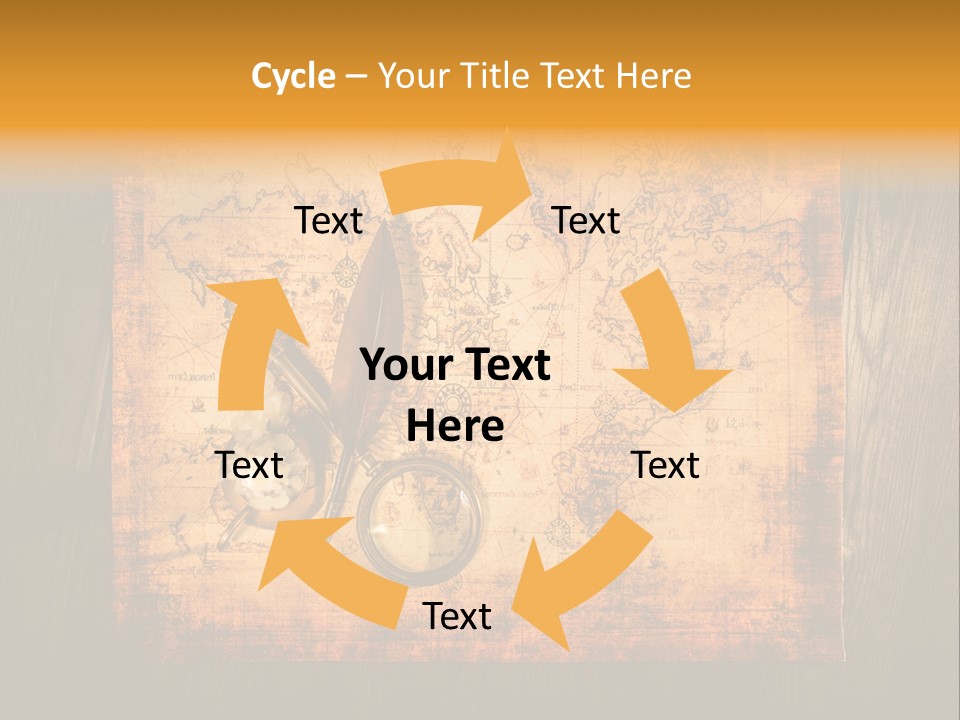Canvas Nautical Tool PowerPoint Template