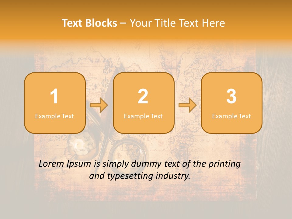 Canvas Nautical Tool PowerPoint Template