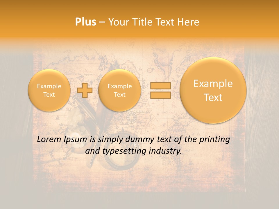 Canvas Nautical Tool PowerPoint Template