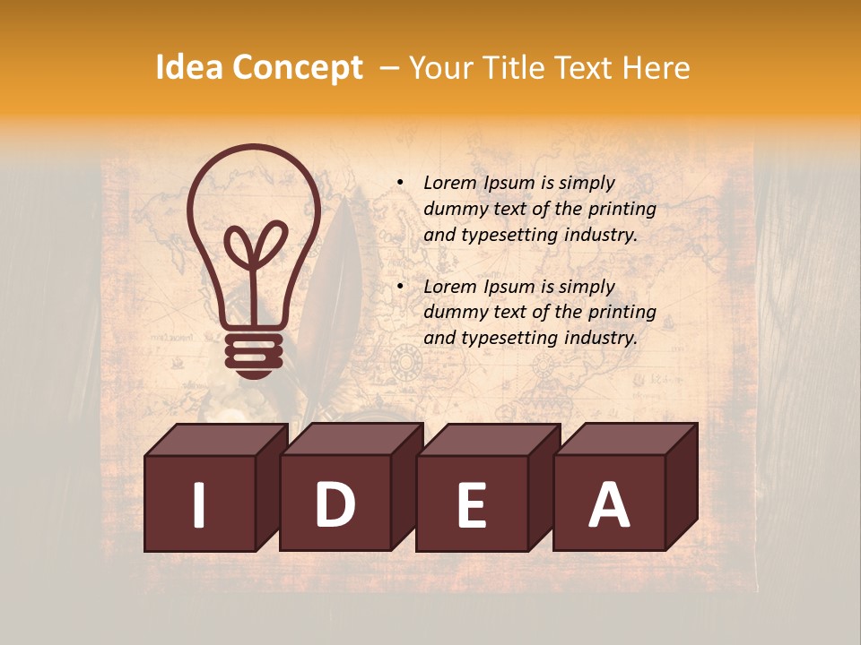 Canvas Nautical Tool PowerPoint Template