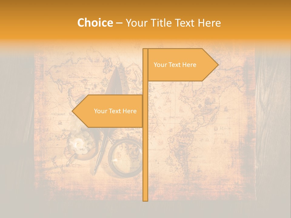 Canvas Nautical Tool PowerPoint Template