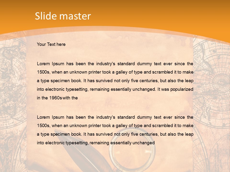 Bygone Nautical Business PowerPoint Template