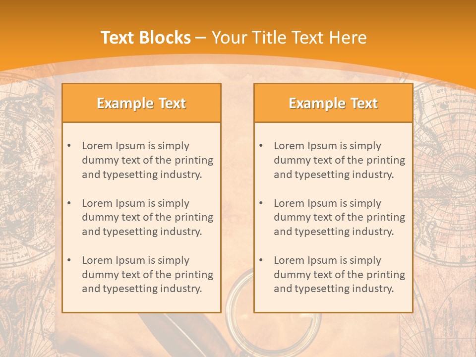 Bygone Nautical Business PowerPoint Template