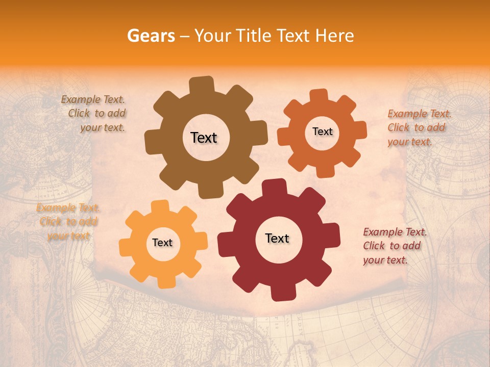 Antique History Cover PowerPoint Template