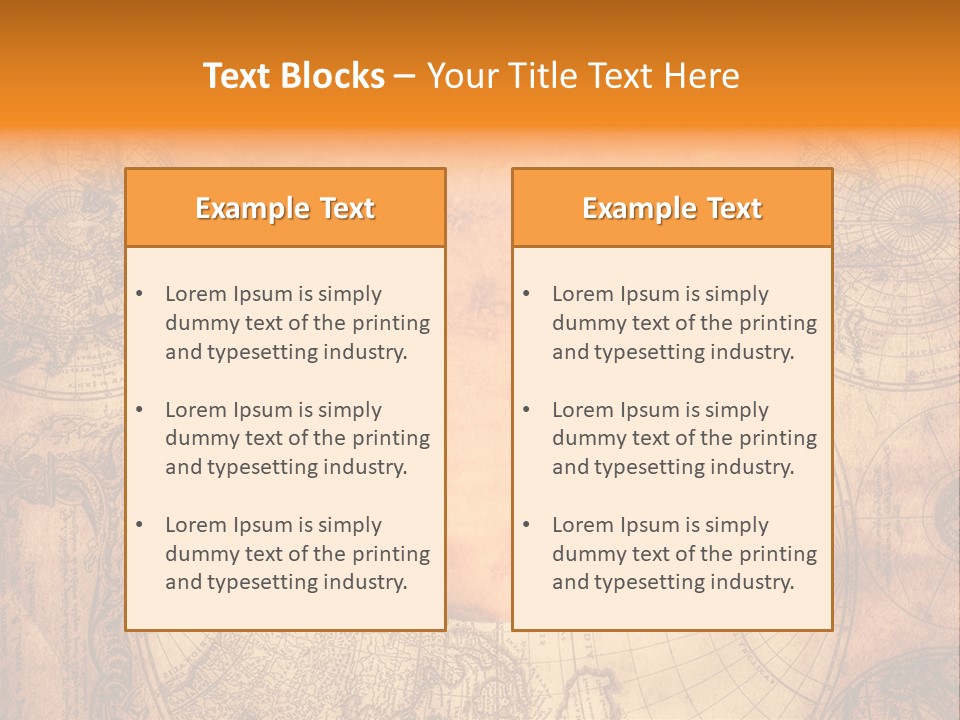 Antique History Cover PowerPoint Template