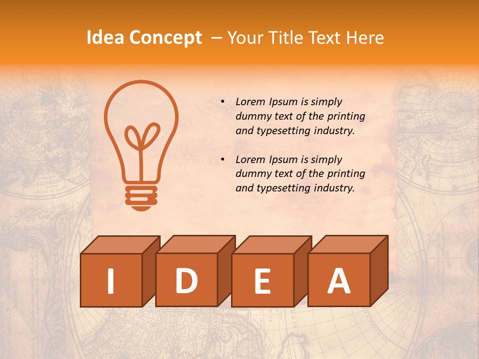 Antique History Cover PowerPoint Template