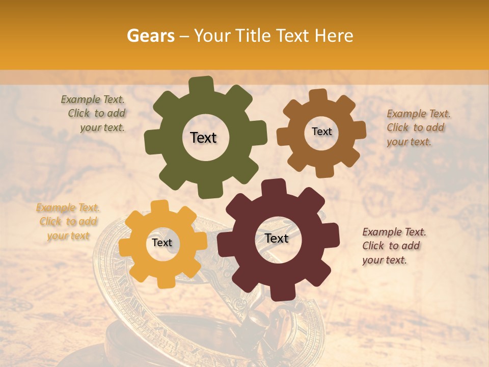 Metal Paper Grungy PowerPoint Template