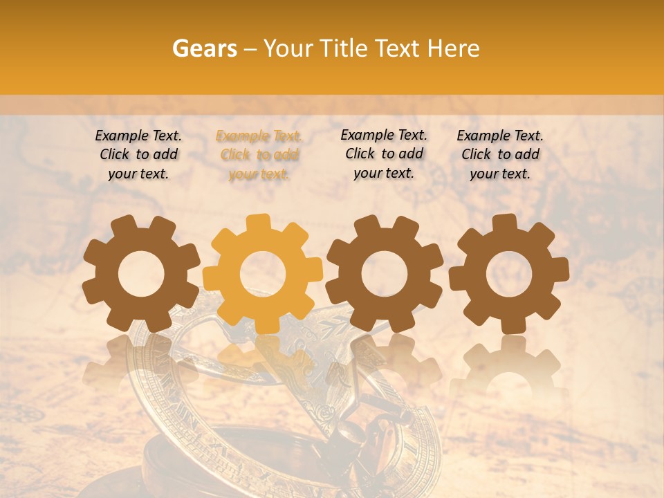 Metal Paper Grungy PowerPoint Template