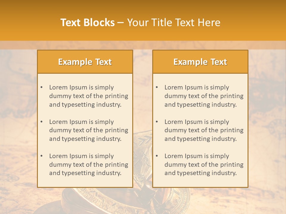 Metal Paper Grungy PowerPoint Template
