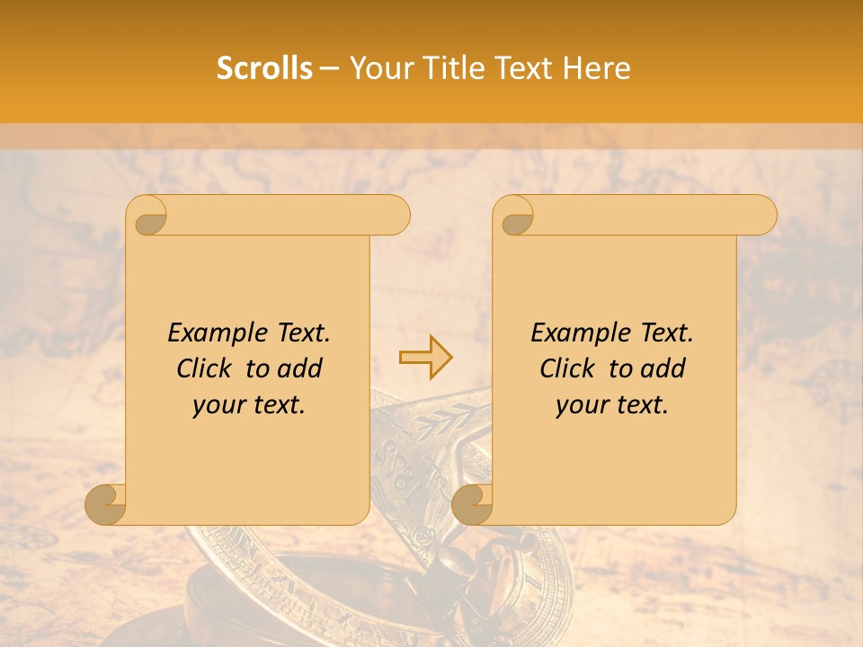 Metal Paper Grungy PowerPoint Template