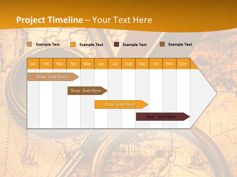 World Grungy Design PowerPoint Template