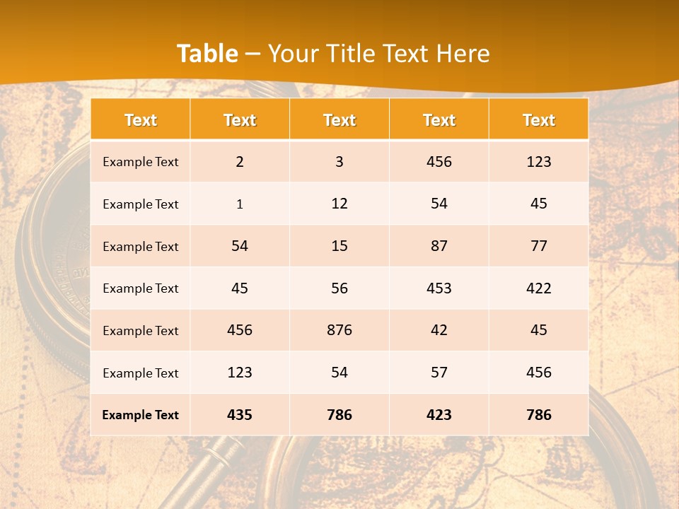World Grungy Design PowerPoint Template
