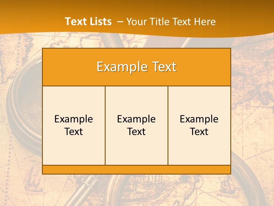 World Grungy Design PowerPoint Template