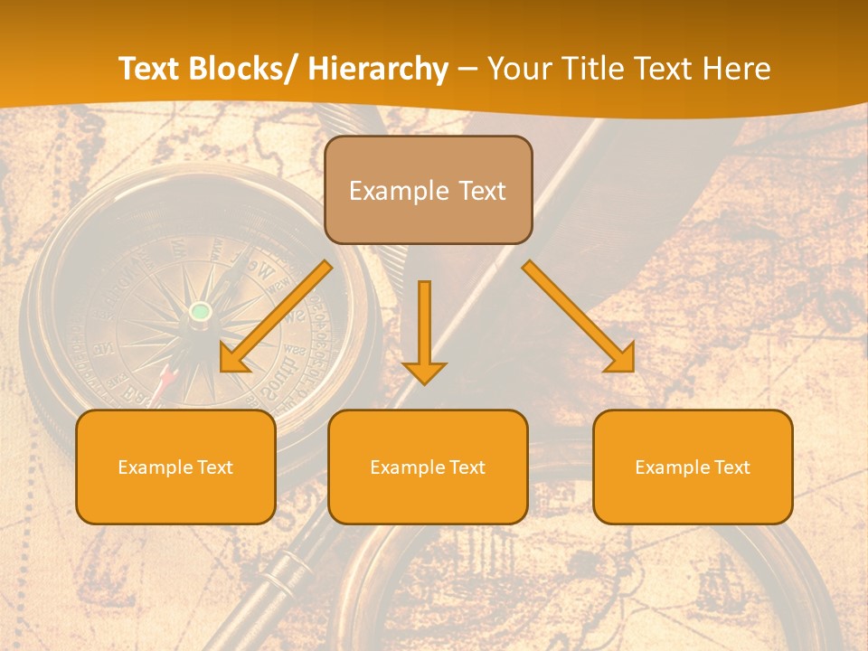 World Grungy Design PowerPoint Template
