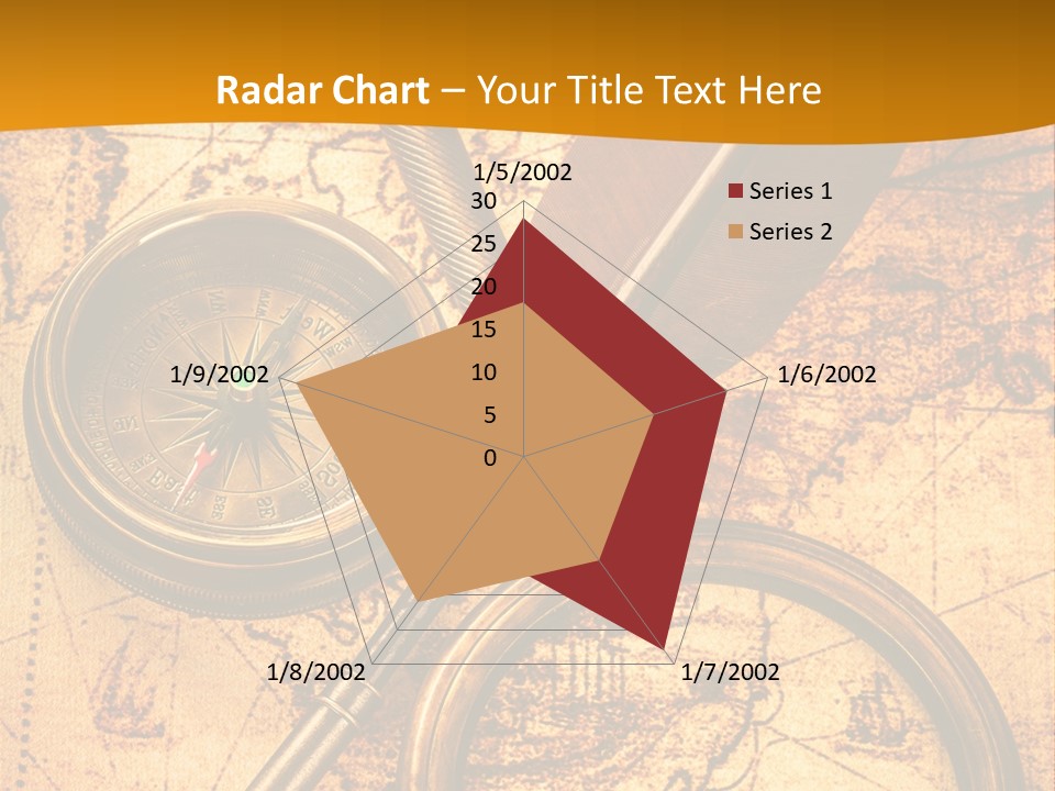 World Grungy Design PowerPoint Template