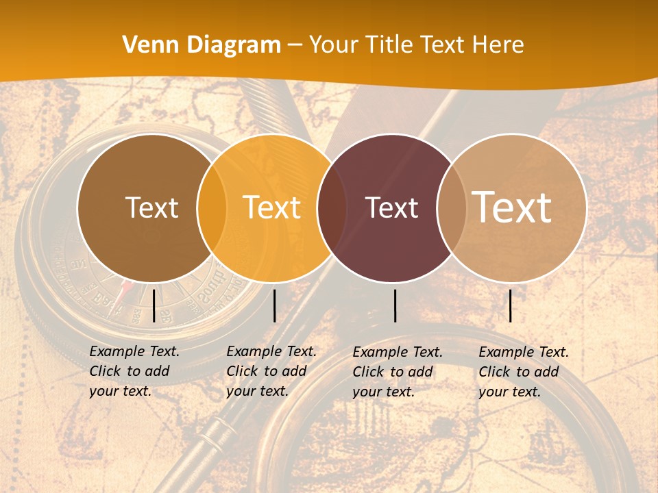 World Grungy Design PowerPoint Template