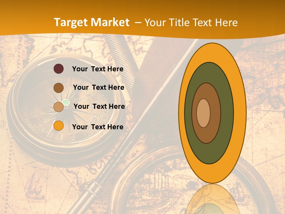 World Grungy Design PowerPoint Template