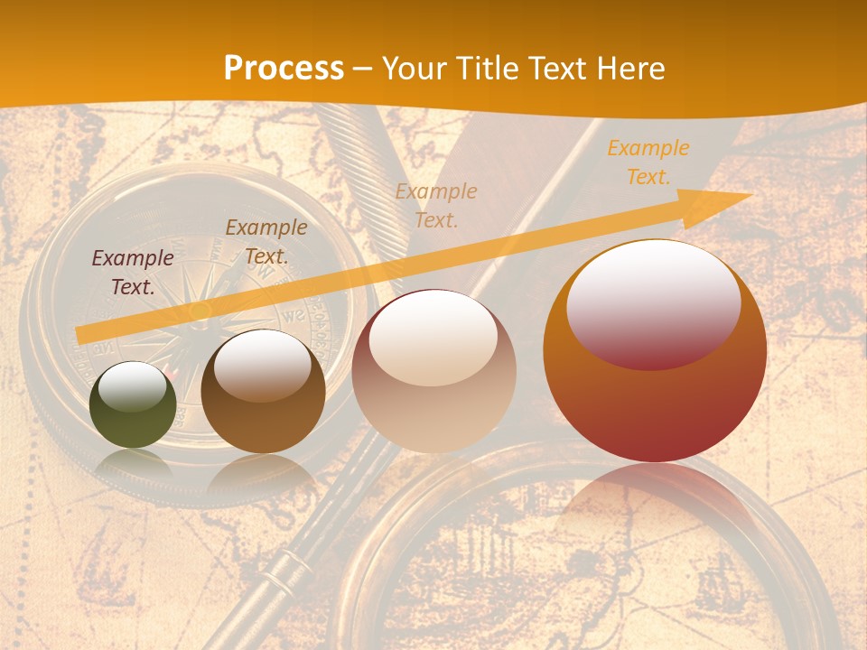 World Grungy Design PowerPoint Template
