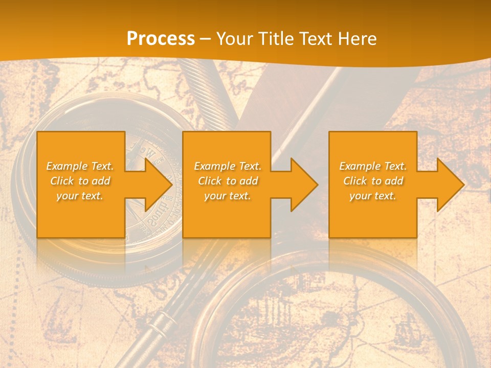 World Grungy Design PowerPoint Template