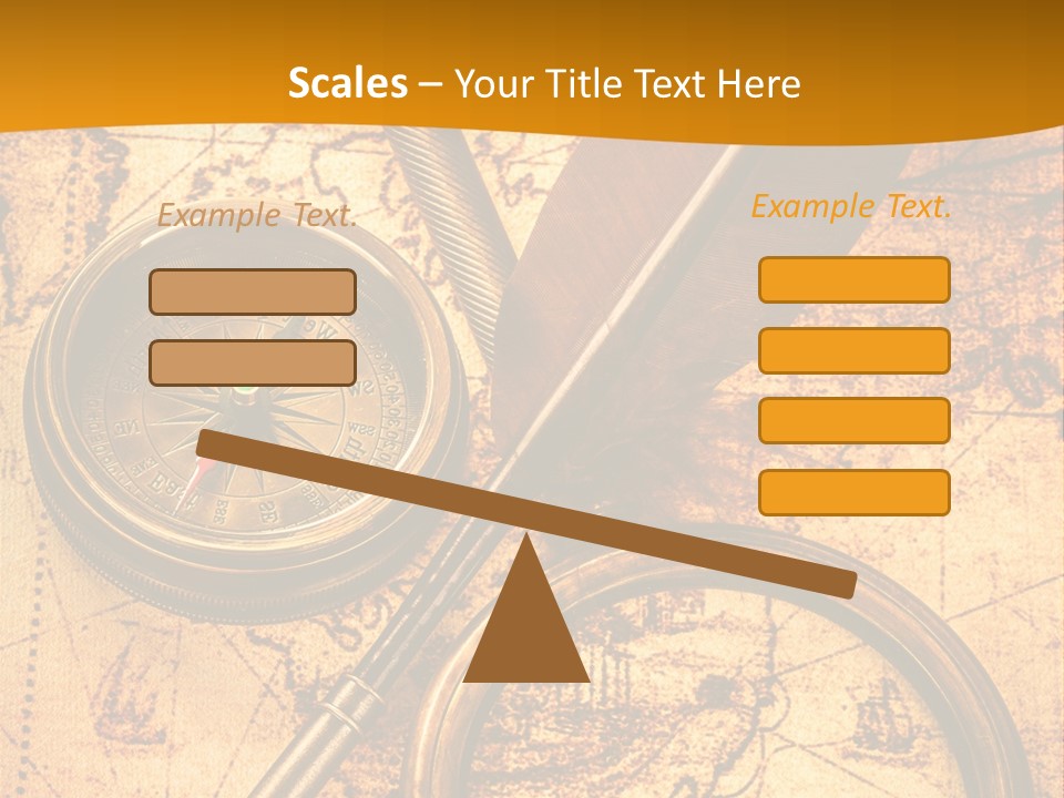 World Grungy Design PowerPoint Template