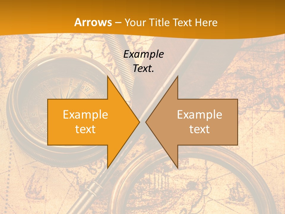World Grungy Design PowerPoint Template