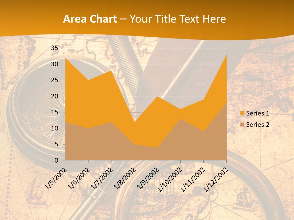World Grungy Design PowerPoint Template