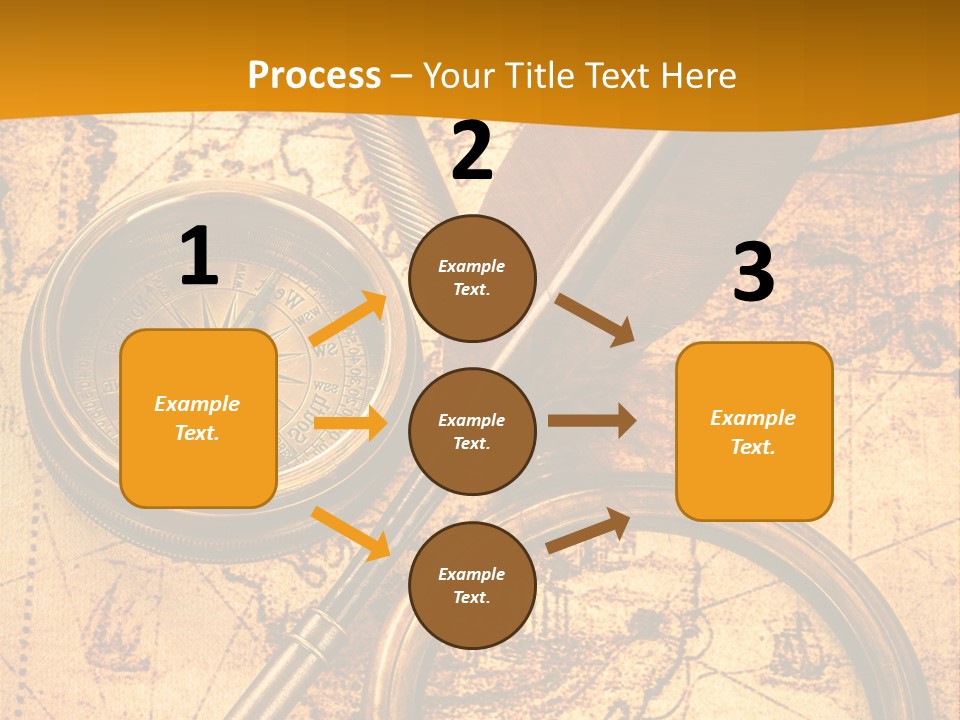 World Grungy Design PowerPoint Template