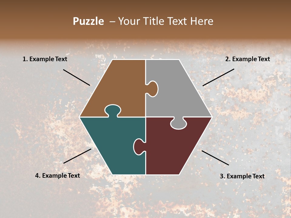 Fashioned Metallic Corrosion PowerPoint Template