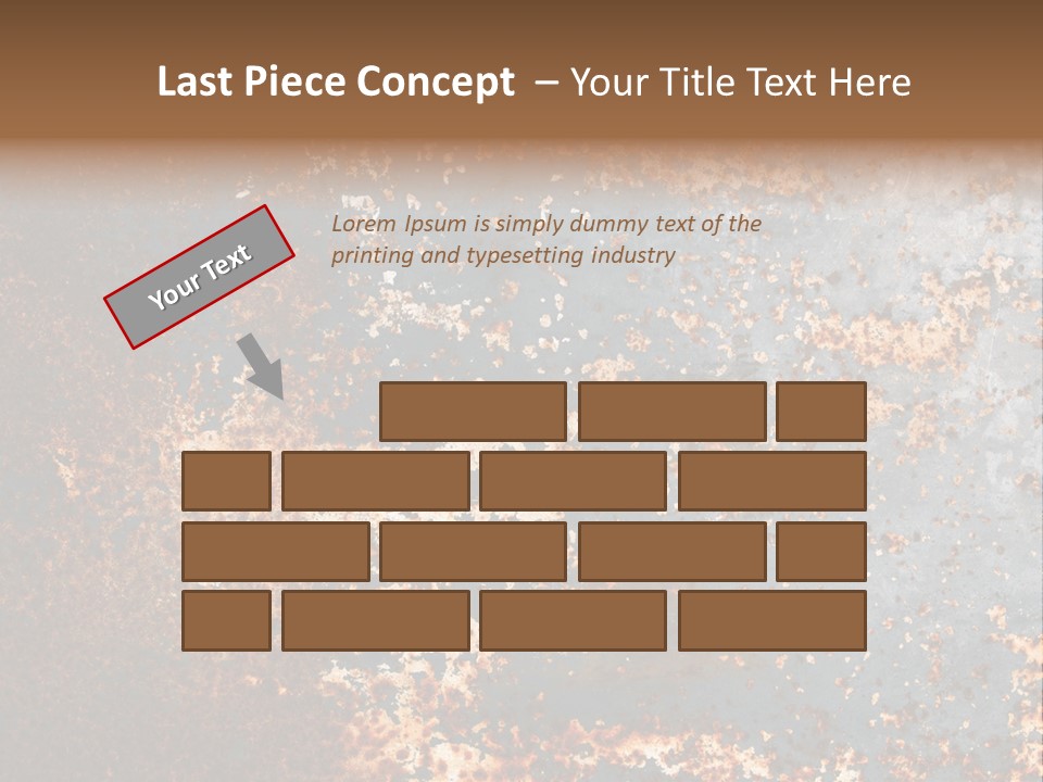 Fashioned Metallic Corrosion PowerPoint Template