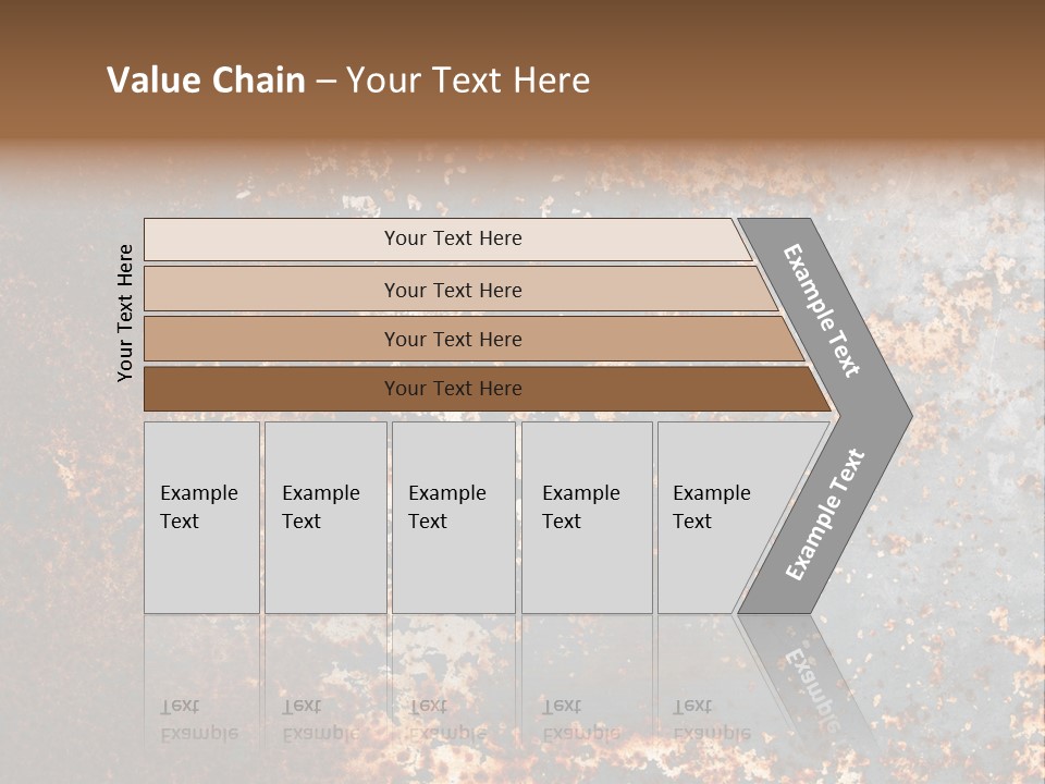 Fashioned Metallic Corrosion PowerPoint Template