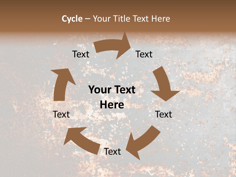 Fashioned Metallic Corrosion PowerPoint Template