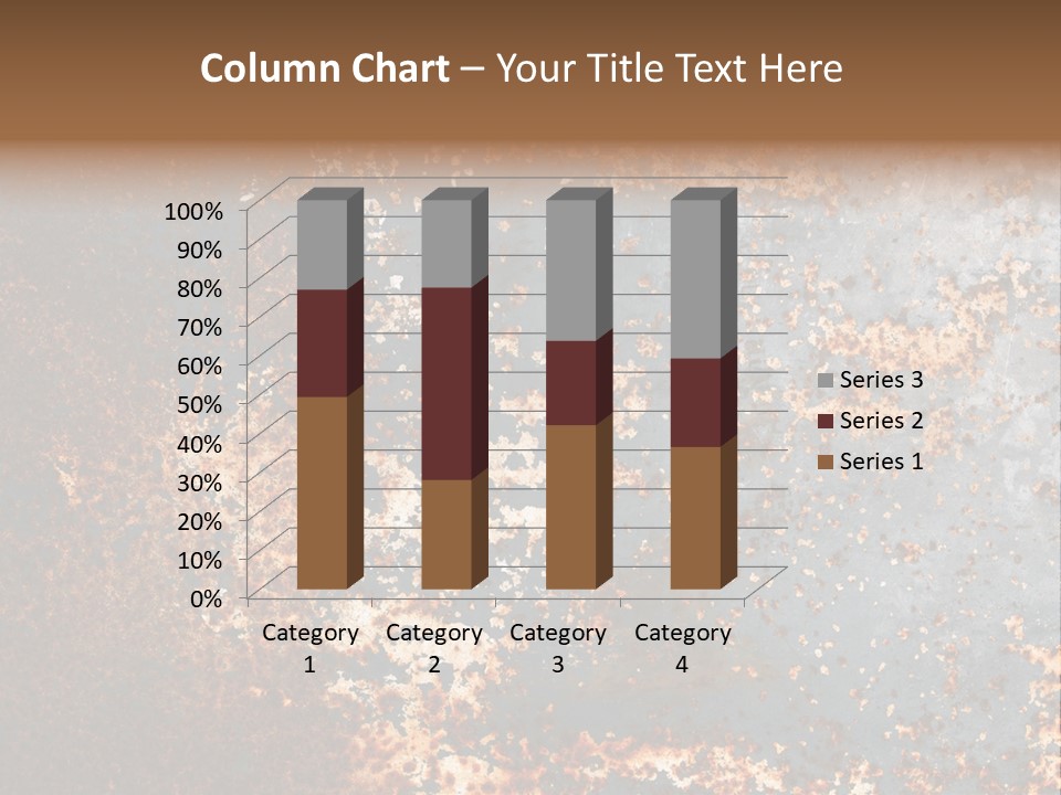 Fashioned Metallic Corrosion PowerPoint Template