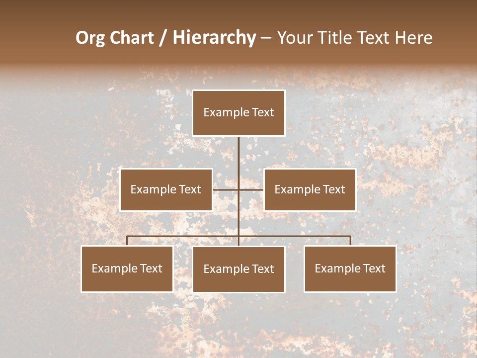 Fashioned Metallic Corrosion PowerPoint Template