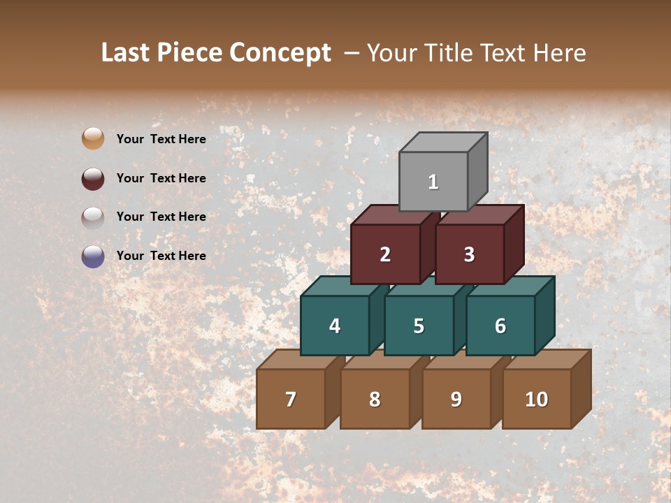Fashioned Metallic Corrosion PowerPoint Template