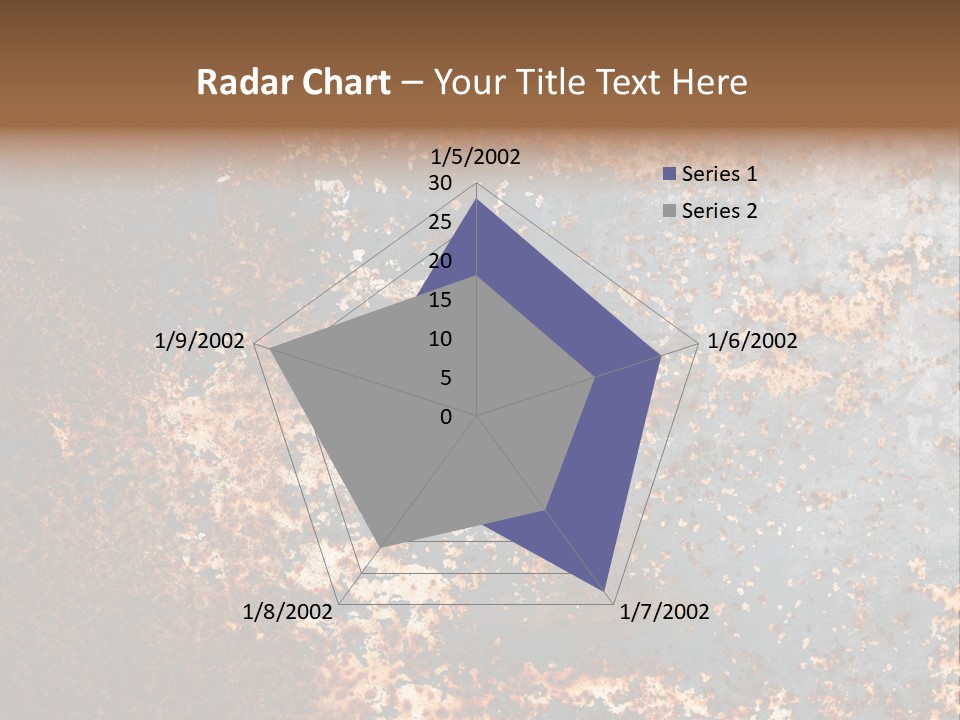 Fashioned Metallic Corrosion PowerPoint Template