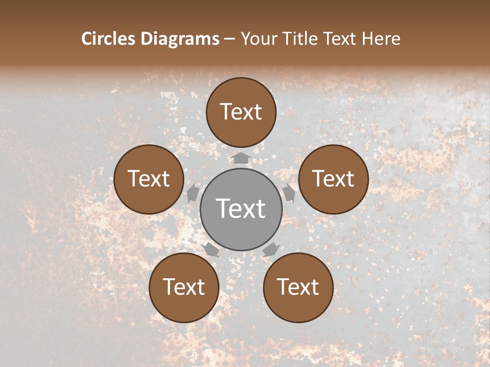 Fashioned Metallic Corrosion PowerPoint Template