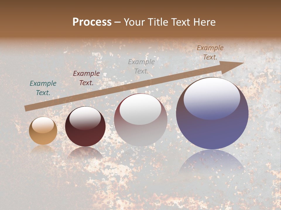 Fashioned Metallic Corrosion PowerPoint Template