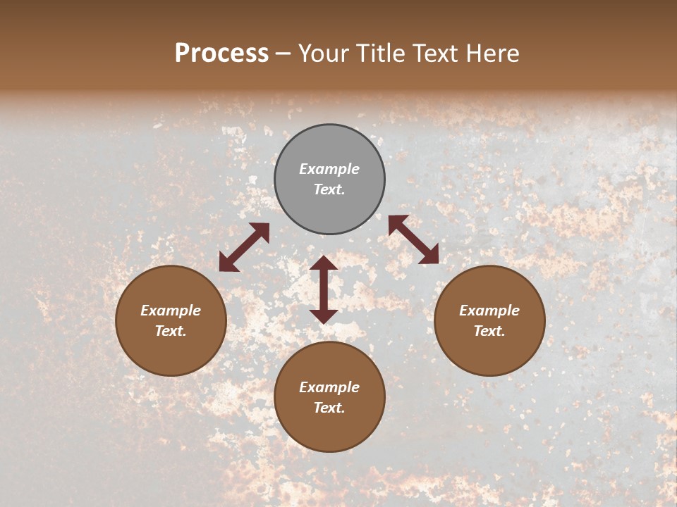 Fashioned Metallic Corrosion PowerPoint Template
