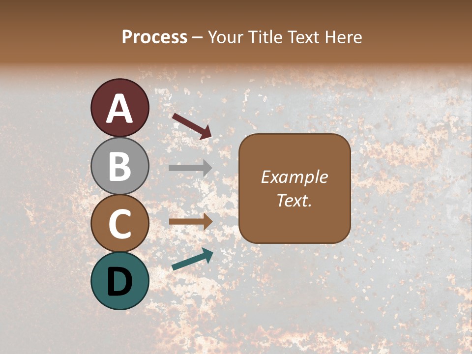 Fashioned Metallic Corrosion PowerPoint Template
