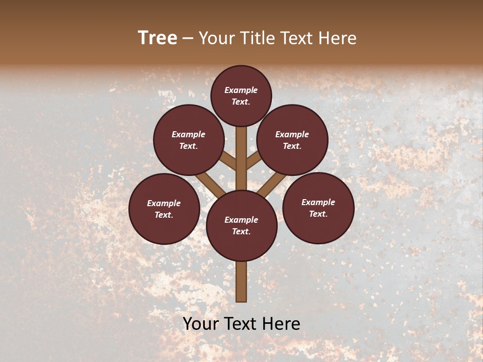 Fashioned Metallic Corrosion PowerPoint Template