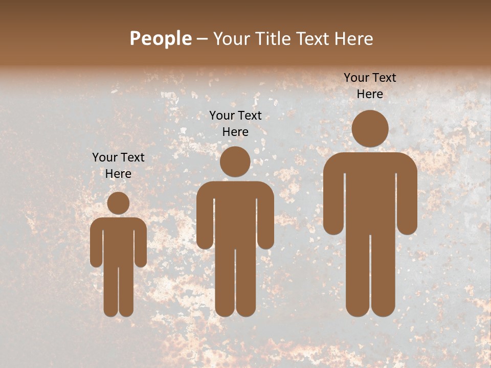 Fashioned Metallic Corrosion PowerPoint Template
