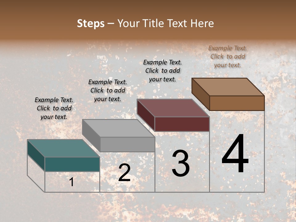 Fashioned Metallic Corrosion PowerPoint Template
