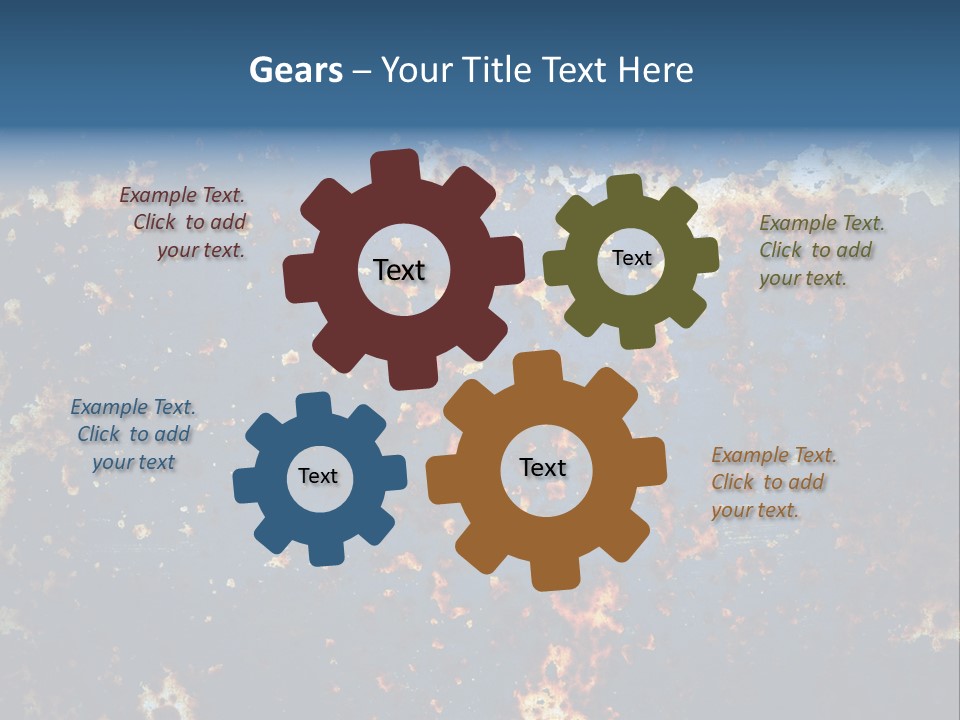 Backdrop Wall Effect PowerPoint Template