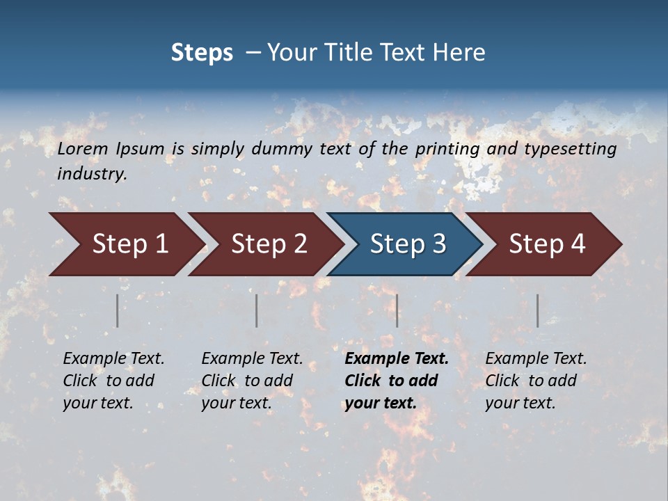 Backdrop Wall Effect PowerPoint Template