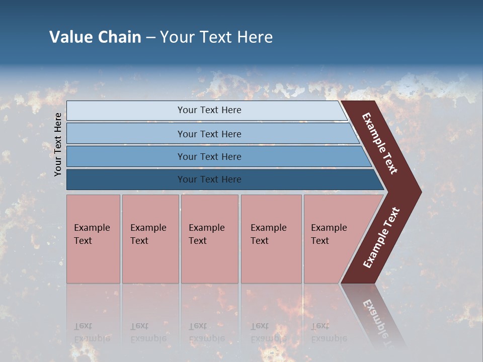Backdrop Wall Effect PowerPoint Template