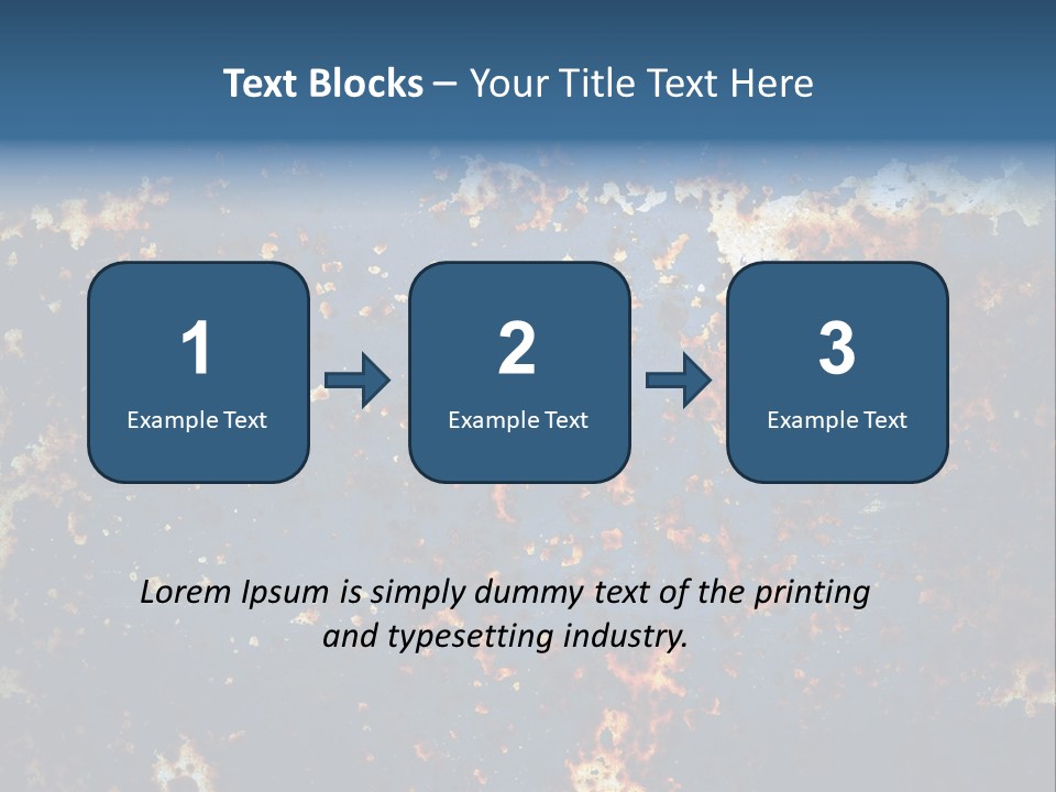 Backdrop Wall Effect PowerPoint Template